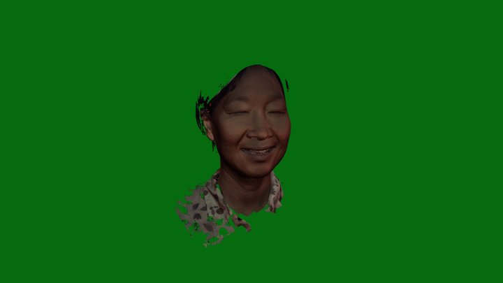Whole face with ear