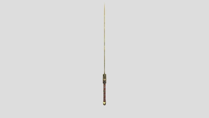 Gilded_Greatsword 3D Model