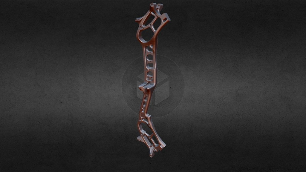 Compound Bow Riser 3D model by khart1988 [fc2ba26] Sketchfab