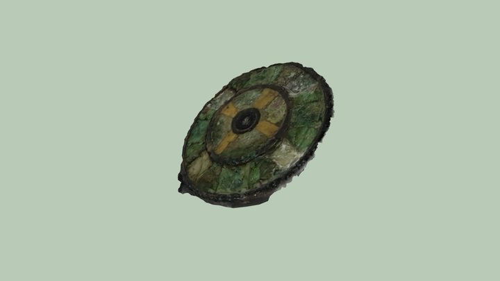 Fibule-émaillée-Lana 3D Model