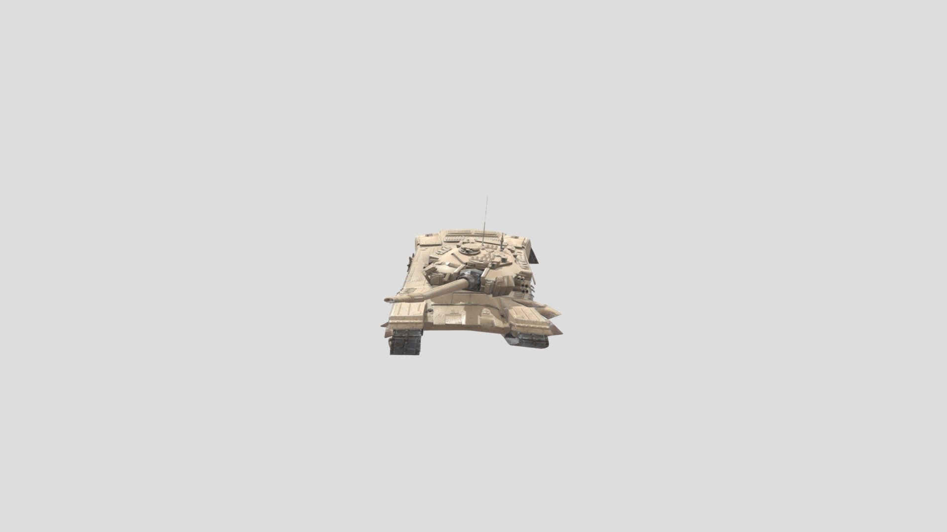 Destroy_Tank_V2 3D model by Ashutosh10 [fc2cd8e] Sketchfab