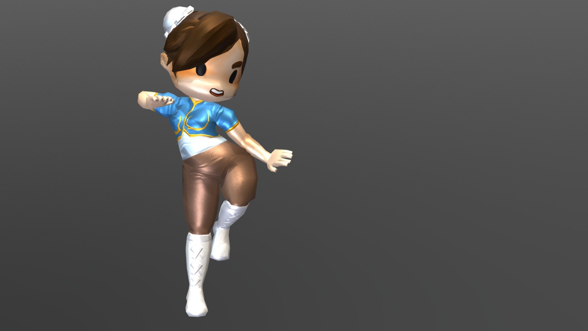 Chun Li - 3D model by Vikko.Gonzales [fc2d971] - Sketchfab