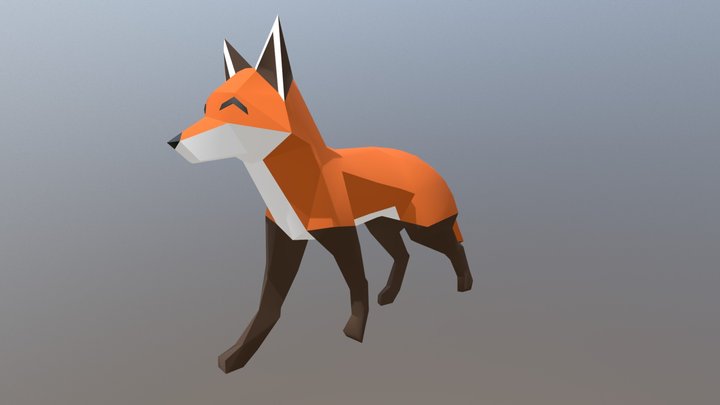 Fox 3D Model