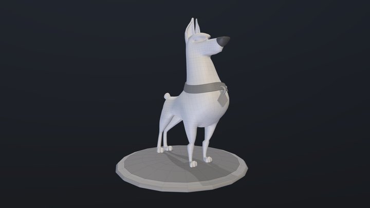 bill le chien 3D Model