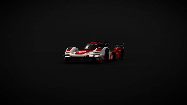 Porsche 963 LMDh 3D Model