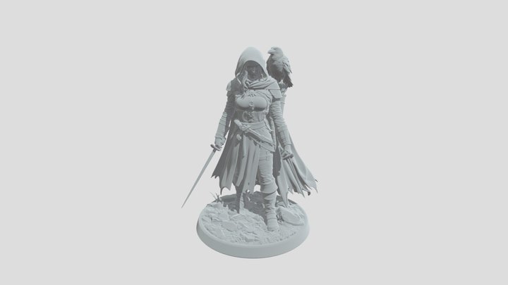 Воровка 3D Model