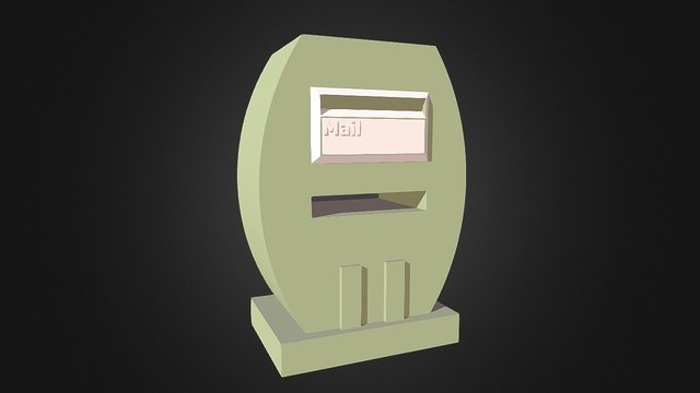 Letter Box 1 3D Model