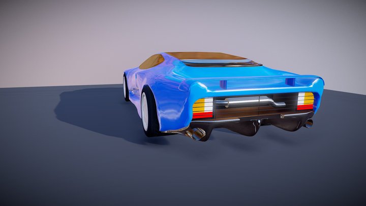 Jaguar XJ220 3D Model