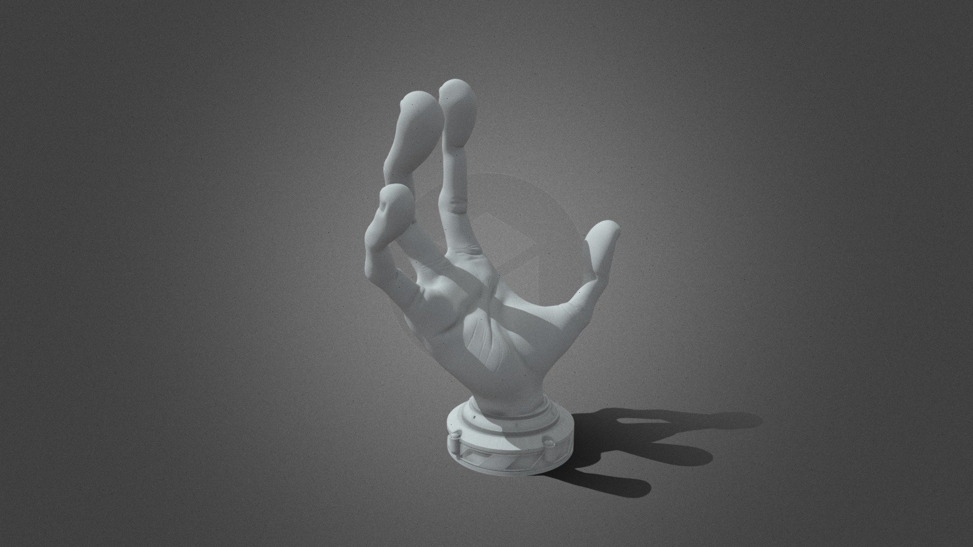 4 Finger Alien Hand Controller Holder_3d print - Buy Royalty Free 3D ...