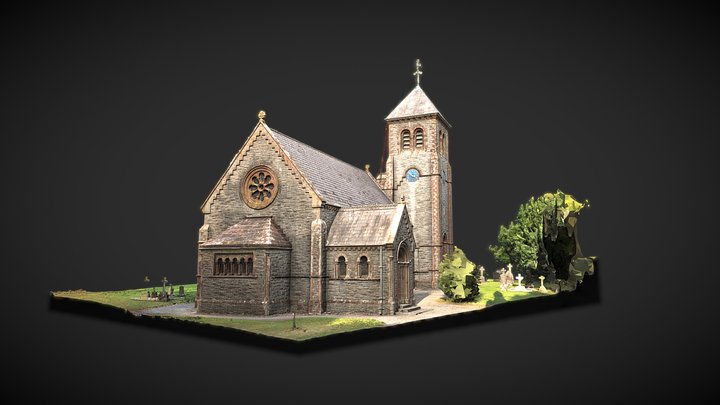 St. Michael and All Angels Church, Co. Kildare 3D Model