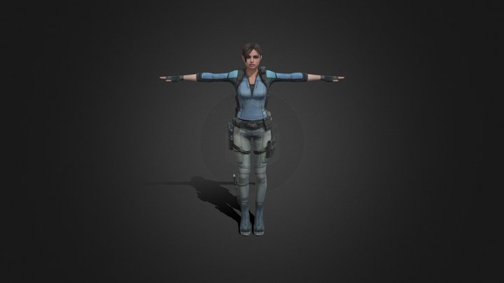 Jill valentine – Modello 3D gratuito STL