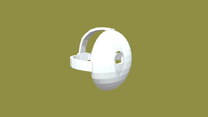 Mask Seeman (uncolored) 3D Model