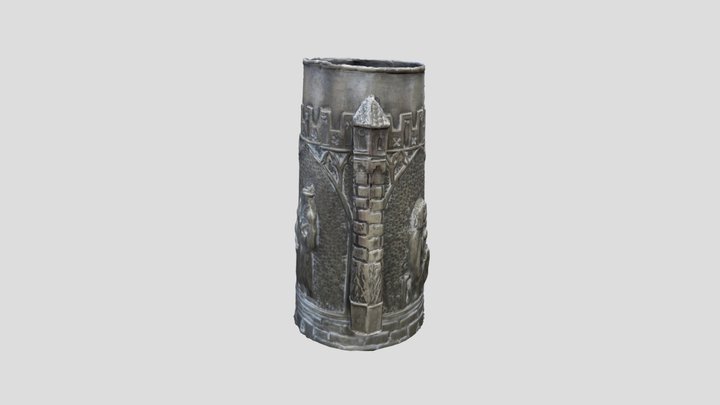 Medieval Mug 3D Model