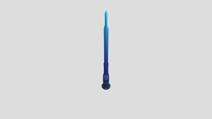 BlueSword 3D Model