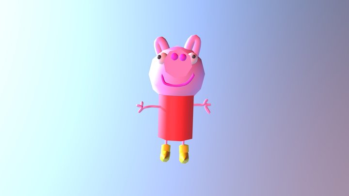 Peppa Pig 3D Model