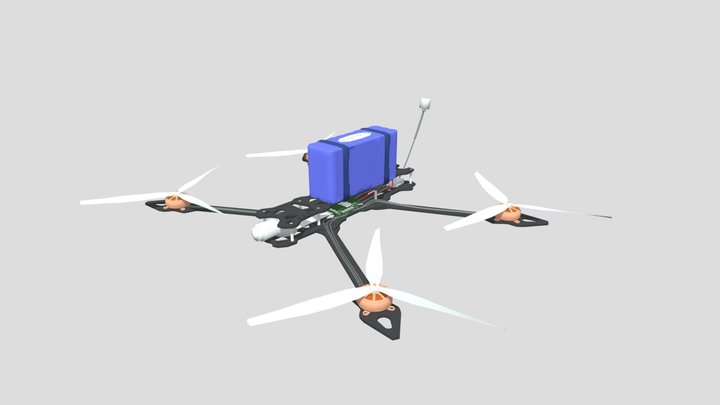 Diplom_drone_ Edited_ For Sketchfab 3D Model