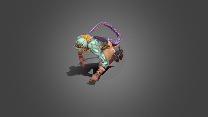 Diego Brando: Scary Monsters 3D Model
