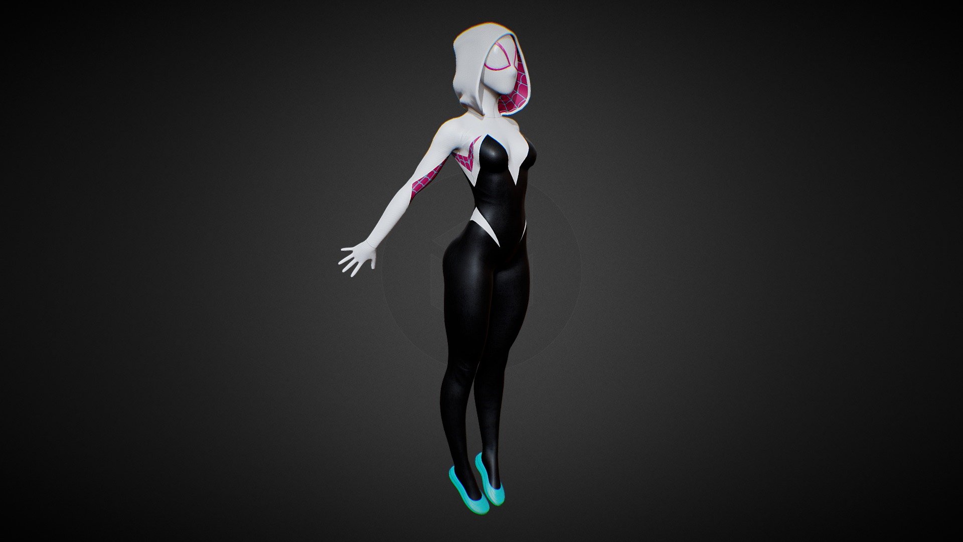 Gwen Stacy - Buy Royalty Free 3D model by AFSHAN ALI (@Aliflex) [fc370a7]