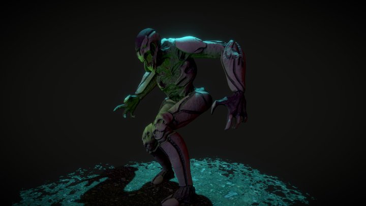 Animate monster (DestinySlaveRef) 3D Model