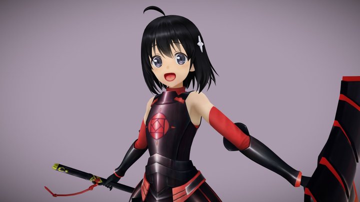 Maple - Bofuri 3D Model