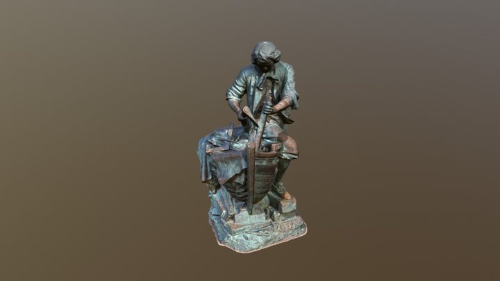 Царь-плотник 3D Model