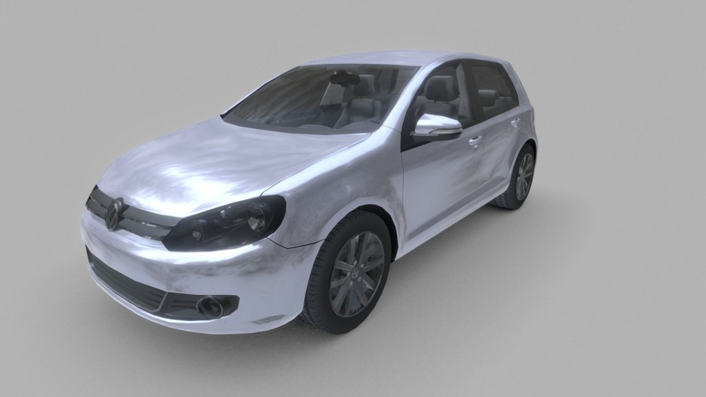 Volkswagen Golf 6 GTI 3D model