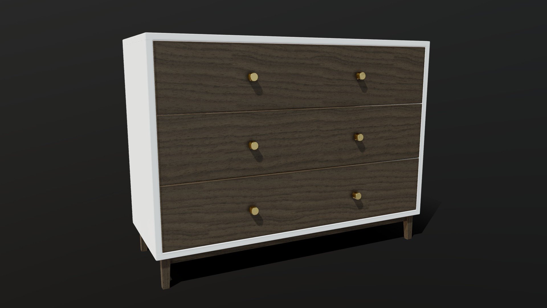 Chest Of Drawers - Download Free 3D model by Blaž Mraz (@Mraz3D ...