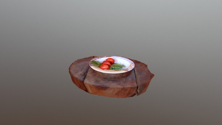 Salad 3D Model