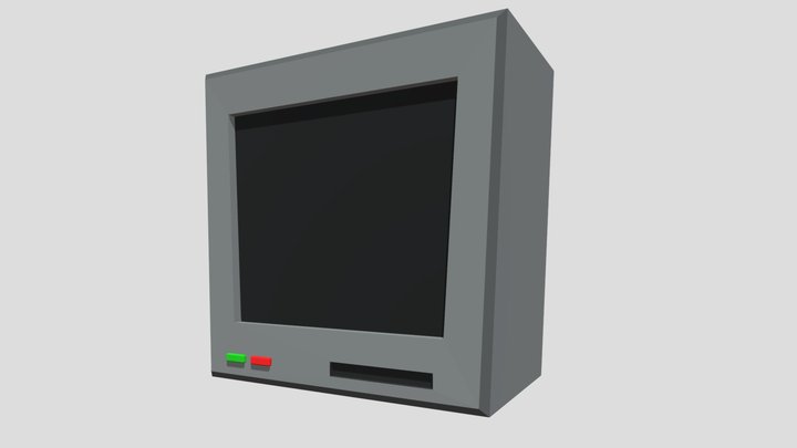 lcd screen 3d model for sale