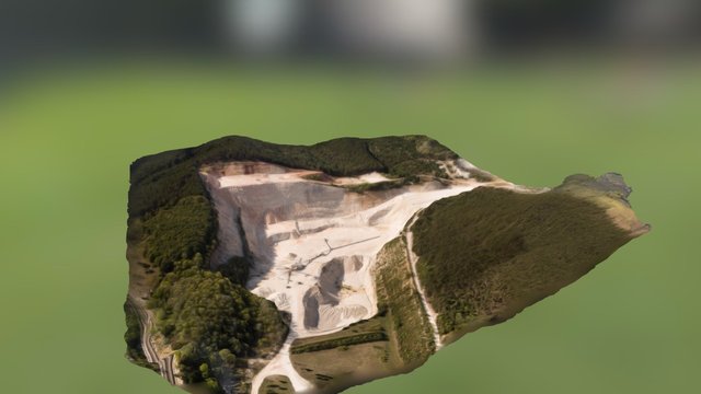 Surface mine 3D Model