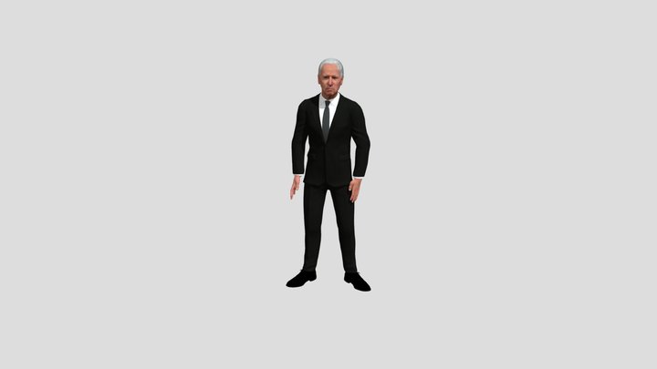 Biden Zombie Idle – Modelo 3D gratuito STL