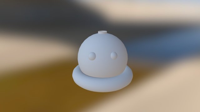 smiley 3D 3D Model