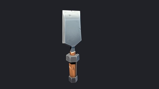 Woodworking Chisel - 3D Model by faizal3DX