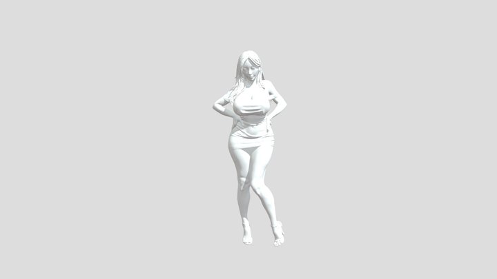Evening Encounter 3D Model