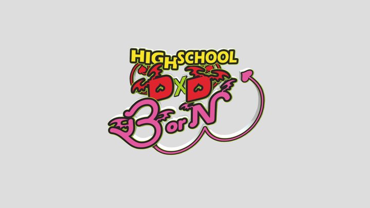 Dxd Born Logo 3D Model