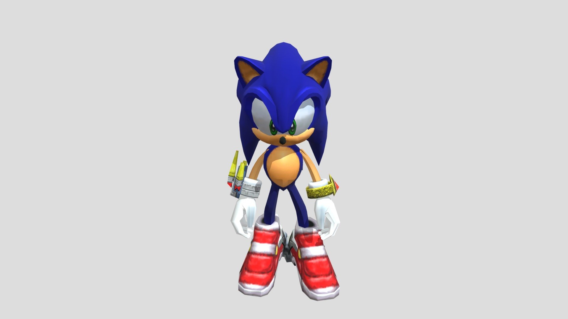 Sonic sa2 - 3D model by Whatisnames (@idontnameeverso) [fc3cedf ...