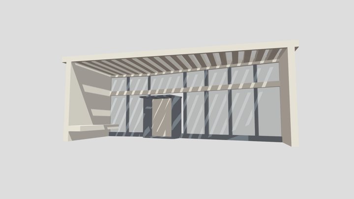 Modelización de Fachada 3D Model