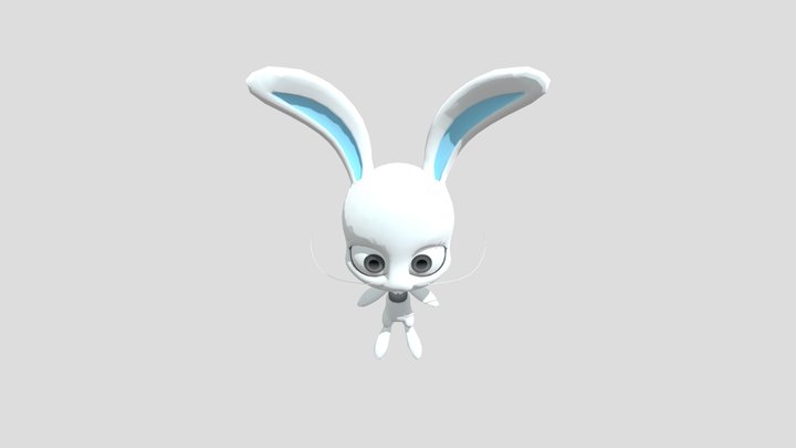 fluff 3d model kwami 3D Model
