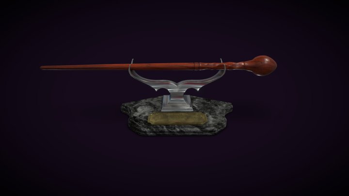 Remus Lupin's Wand 3D Model
