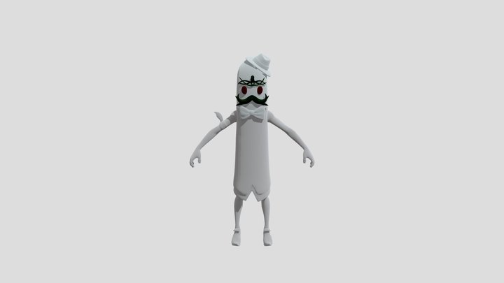 Mr_ Dappermint 3D Model