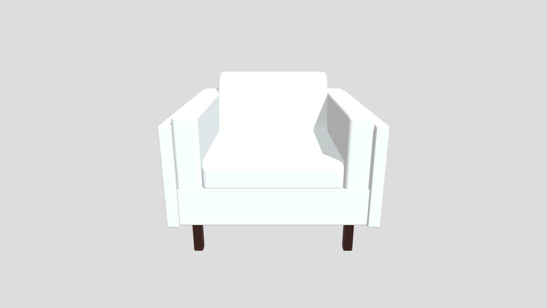 Comfortable chair 60s style
