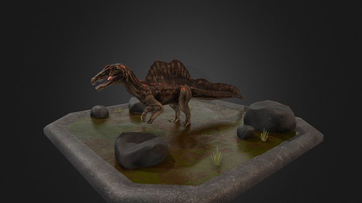 Spinosaure 3D Model