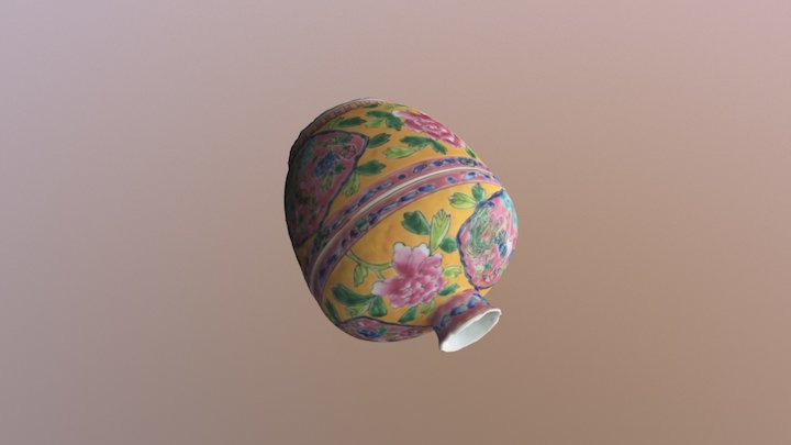 Peranakan Porcelain (HD) 3D Model