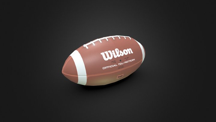 football Ball 3D Model