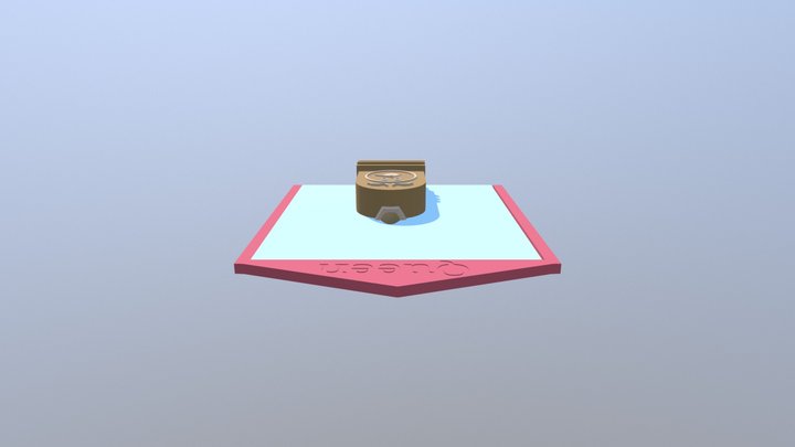 Virtual Object- Alice's Clock (1) 3D Model