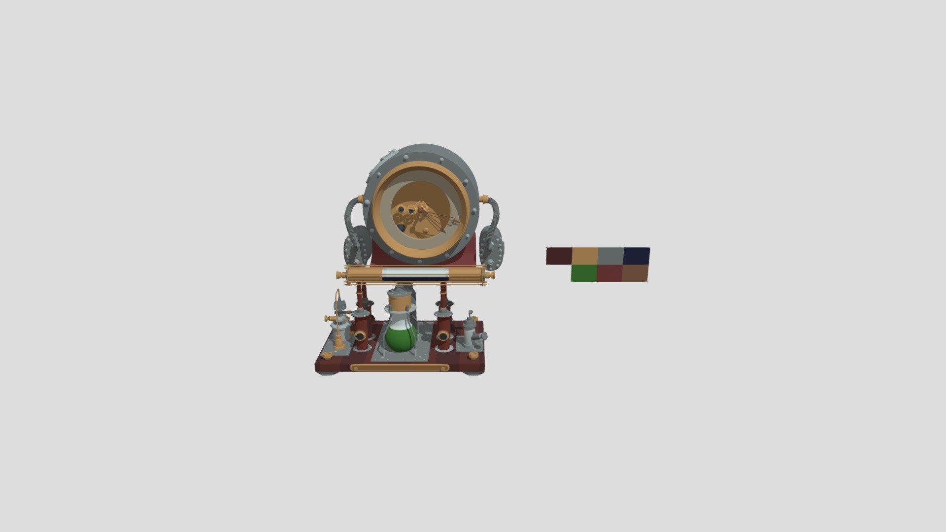 SteamPunk Clock