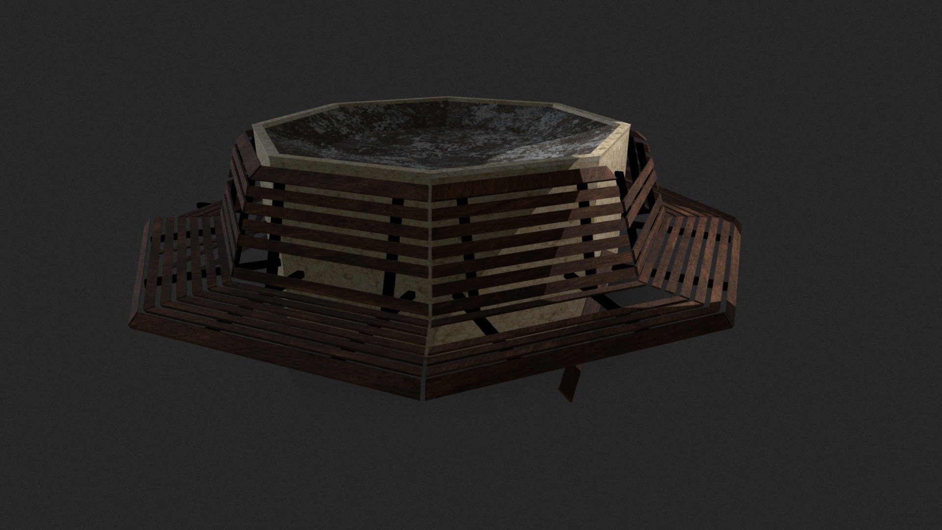 Mall Destroyed Bench - 3D model by MichaelSmith90 [fc43f94] - Sketchfab