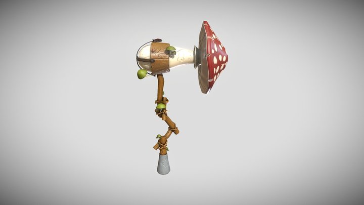 Mushroom hammer 3D Model