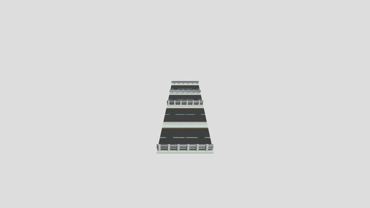 Roads 3D Model