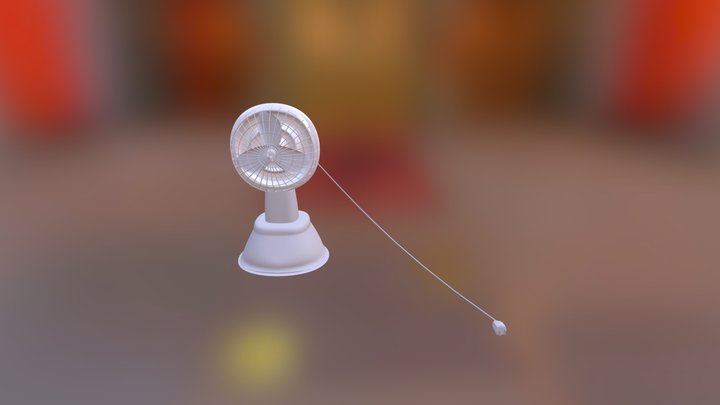 Ventilador 3D Model